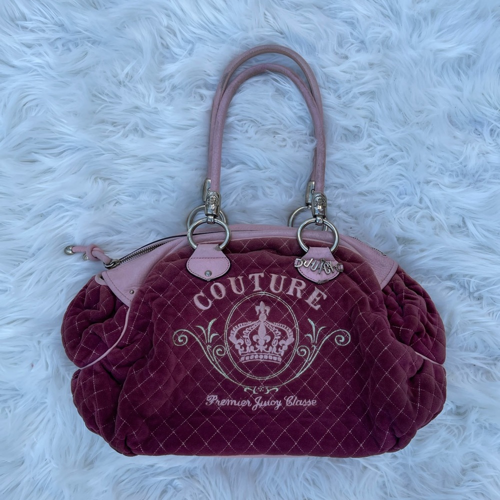 Juicy Couture Burgundy Bag